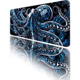 Helixsun 70X30 cm Gaming Oyuncu Mouse Pad Kaymaz Taban Büyük Klavye Fare Altlığı Mousepad - Mavi