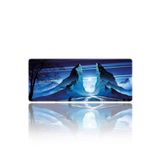 HELİXSUN 70x30 Cm Gaming Oyuncu Mouse Pad Kaymaz Taban Büyük Klavye Fare Altlığı Mousepad Monk