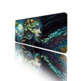 HELİXSUN 70x30 Cm Gaming Oyuncu Mouse Pad Kaymaz Taban Büyük Klavye Fare Altlığı Mousepad Steady Gırl