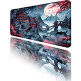 Helixsun 70X30 cm Gaming Oyuncu Mouse Pad Kaymaz Taban Büyük Klavye Fare Altlığı Mousepad - Turkuaz