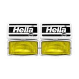 Hella 181 Sarı Cam Sis Farı Takımı Beyaz Kapaklı Klasik Etiketçilere Özel Yardımcı Far Seti 2 Adet