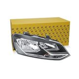HELLA Far, Sağ Volkswagen Polo (2009-2017) WY21W, H7/H7, W5W, FF, Halogen, ECE E8 6879 1EB 012 034 021