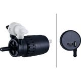 Hella Kmrsfres Cam Su Silecek Fiskiye Pompasi Motoru Astra F Hb-Sw 91-98 Corsa B 93-00 Vectra A Hb 88-95 Omega B Sw 94-03 Çift Çikiş - Siyah