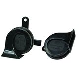 Hella Korna Te26 Set - 12V - 110Db(A) - 400Hz-500Hz - Yüksek Ses/Düşük Ses - Elektrikli - Ece Onaylı - Gövde Rengi: Siyah - Miktar: 2 Fanfare 11225841