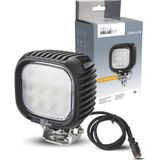 Hella LED Çalışma Farı S3000 12/24/48V 3000LM Vidalanmış/montaj Hareketli Montaj Barı Yakın Alan Aydınlatması Kablo Uzunluğu: 800MM Soket Modeli: Deutsch Soket LED Work Lamp 357109002 1ga 357 109-002