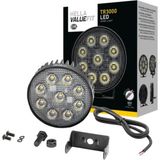Hella Led-Çalışma Farı Tr3000-12/24V - 3000Lm - Montaj/Vidalanmış - Hareketli Montaj Barı - Yakın Alan Aydınlatması - Kablo Uzunluğu: 800Mm - Soket Modeli: Açık Kablo Uçları Led Work L 1G0 357 113-002