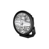 Hella Led-Uzun Huzme Far Black 9" - 12/24V - Yuvarlak - Referans Sayısı: 25 - Berrak - Açık Renk: Beyaz - Kablo Uzunluğu: 500Mm - Alın Tarafında Led Lightbar