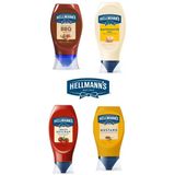 Hellmann's 4'Lü Sos Paketi ( Ketçap - Mayonez - Barbekü Sos - Hardal)