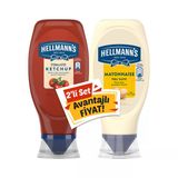 Hellmann's İkili Set Ketçap 460 G + Mayonez 385 G (7'Li Paket)