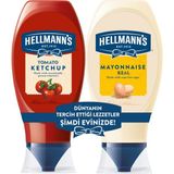 Hellmann's Ketçap & Mayonez Orta Set 875 gr Lezzetli Aromalı Ürünler Türkiye Menşeli