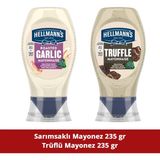 Hellmann's Trüflü Mayonez 235 gr + Sarımsaklı Mayonez 235 gr
