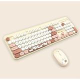 Hello Bear Sütlü Çay Klavye Mouse Set - Renkli