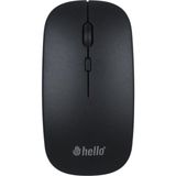 HELLO HL-19092 1600 DPI 2.4 Ghz Siyah Kablosuz Mouse