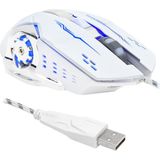 Hello HL-4725 Kablolu Oyuncu Gamıng Mouse - Beyaz