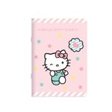Hello Kitty 18,5*26 40 Yp Çiz. Stickerli Tel Dikişli Defter - Pembe