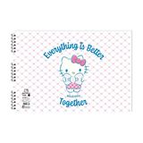 Hello Kitty 25*35 15 Yp. Spiralli Resim Defteri
