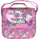 Hello Kitty 3245 Desenli Pembe Beslenme Çantası