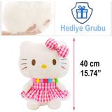Hello Kitty 40 CM Peluş Oyuncak - Büyük Peluş Oyuncak PEMBE