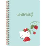 Hello Kitty A5 Sert Kapak Spiralli Defter - Mavi