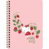 Hello Kitty A5 Sert Kapak Spiralli Defter - Pembe
