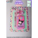 Hello Kitty & Best Friends Lisanslı 4'lü Kırtasiye Seti Not Defteri, Mor, Islak Mendil Hediyeli