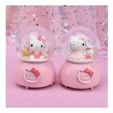 Hello Kitty Işıklı Müzikli Kar Küresi Orta Boy Model 4