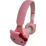 Hello Kitty Kablosuz Bluetooth Katlanabilir Kulaküstü Kulaklık Pembe