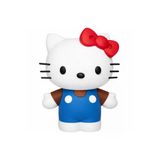 Hello Kitty Kırmızı Fiyonklu Dekoratif Figür – El Yapımı 3D Baskı Koleksiyon Oyuncak Vitrin