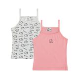 Hello Kitty Kız Çocuk 2'li Atlet Set 2-10 Yaş Pembe-6-7 Yaş