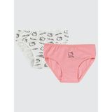 Hello Kitty Kız Çocuk 2li Külot Set Pamuk 2-10 Yaş Pembe Yumuşak Dokulu Rahat Tasarım - 4 - 5 Yaş