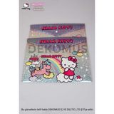 Hello Kitty Lisanslı Tekli Çıtçıtlı Dosya 1 Adet Krem Renkli Ölçü ile Eğlenceli Not Tutma - 12M-Krem