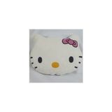 Hello Kitty Peluş Yastık - Beyaz - 30 x 40 cm