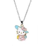 Hello Kitty Renkli Kolye