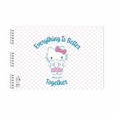 Hello Kitty Resim Defteri 35 x 50 cm 15 Yaprak - Pembe