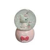 Hello Kitty Ve Ayıcık Müzikli Işıklı Büyük Boy Kar Küresi