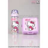 Hello Kitty Yeni Sezon Lisanslı 500 ml Trıtan Matara Ve 2 Katlı Beslenme Kabı Seti
