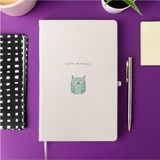 Hello Monday Minimalist Çizgili Not Defteri 13 cm x 21 cm 100 Yaprak