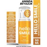 Hello Smile 50 ml Mango Aromalı Anında Diş Jeli Köpürmeyen Formül ile Ağız Kokusuna Karşı