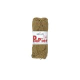 Hello Soft Papier Kağıt Çanta Örme İpi 100 Gram 100 Metre Koyu Bambu P04
