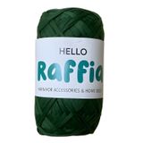 Hello Yumuşak Raffia Rafya 100 gr RFY45 Nefti Yeşil