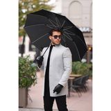 Hello7 Erkek Siyah Regular Fit Kaşe Kaban Yeni Sezon - Açık Gri