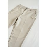 Hello7 Krem Renk Likralı Erkek Slim Fit Pantolon Günlük Kullanıma Uygun Şık Kumaş Model - Bej - 30