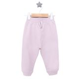 HelloBaby Basic Az Şardonlu Eşofman Alt Kız Bebek - Lila