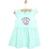 HelloBaby Basic Elbise Kız Bebek - Mint - 1 Yaş