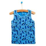 HelloBaby Basic Erkek Bebek Atlet Tshirt Turkuaz 9 Ay