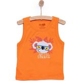 HelloBaby Basic Erkek Koala Baskılı Atlet Tshirt Erkek Bebek - Turuncu - 9 Ay