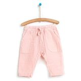 Hellobaby Basic Kız Bebek Cepli Pantolon Kız Bebek - 3 Yaş - Gül Kurusu