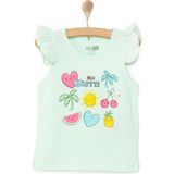 Hellobaby Basic Kız Meyve Baskılı Atlet T-Shirt Kız Bebek - Mint - 3 Yaş