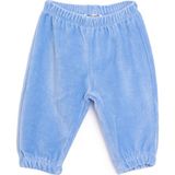 HelloBaby Basic Lastikli Kadife Eşofman Alt Erkek Bebek - 6 Ay - Mavi