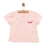 HelloBaby Basic Tshirt Kız Bebek - Açık Pembe